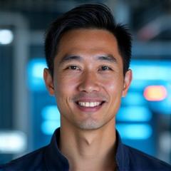Headshot of Mark Chong, EV Service Manager at Apex Autosport.