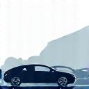 Generic electric vehicle fleet icon