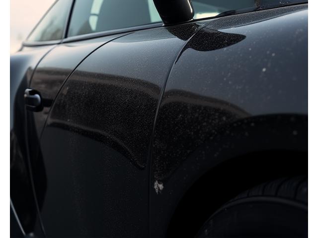 Before and after image of a meticulously detailed Porsche 911 Targa